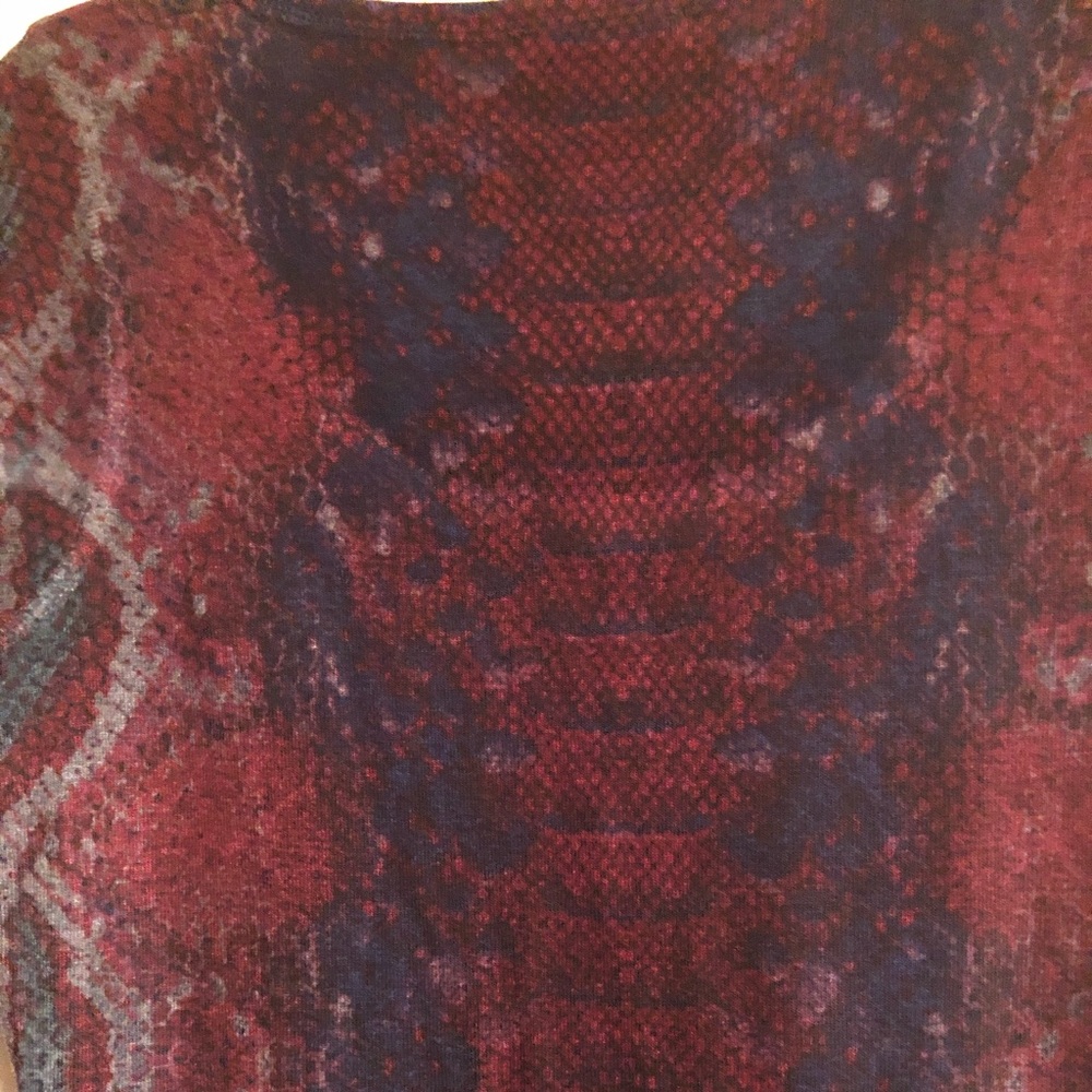 NWOT Nally & Millie snake print knit tunic dress L - Picture 6 of 6